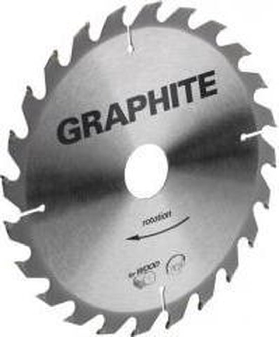 GRAPHITE Cirkelzaagblad 216 mm, 48 tands, Hout