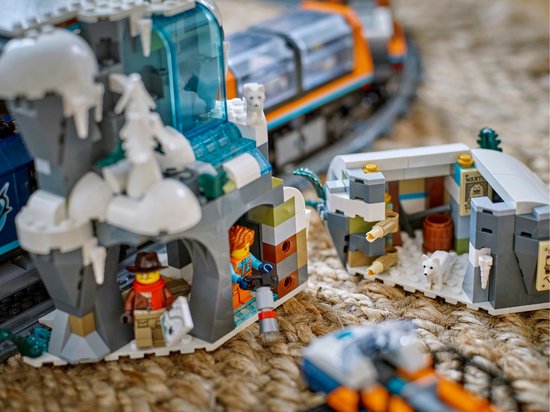 LEGO City Onderzoekstrein op de Noordpool Voertuig Speelgoed - 60470
