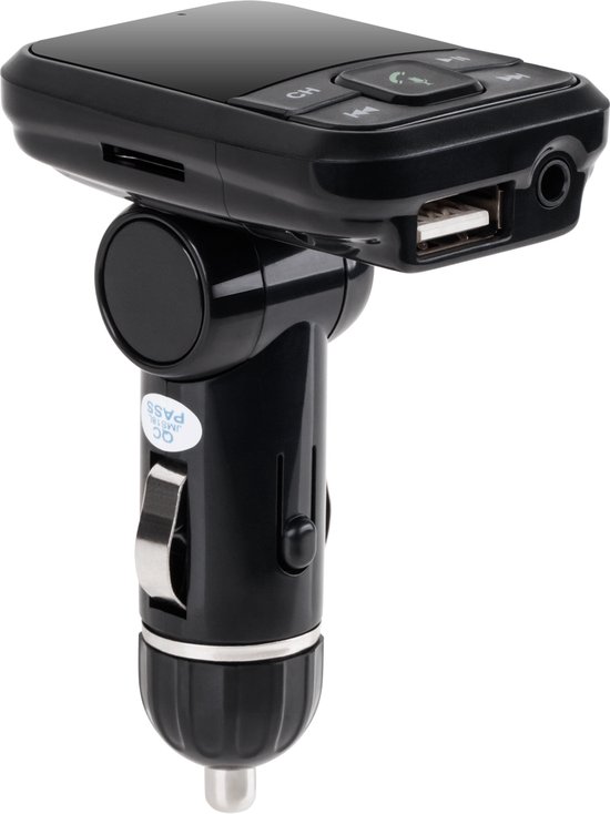 Peiying URZ0467-1 - FM Transmitter - Bluetooth - USB - microSD