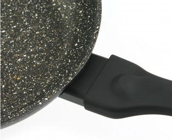 Klausberg 7296 -  hapjespan met deksel - Ø28 cm - Marmer coating - Alle warmtebronnen