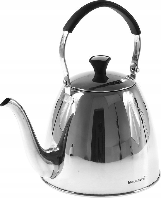 Klausberg 7456 - nostalgische theekan - 1.1 liter - met zeef