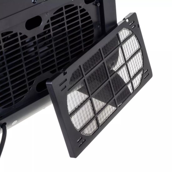 Kaminer Elektrische kachel 2000W met LED-vlameffect, keramische verwarming en afstandsbediening
