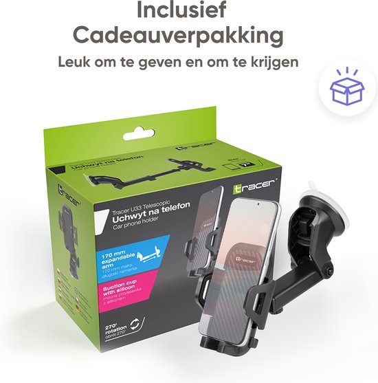 GSM houder - Zuignap - Telefoonhouder - Auto accesoires