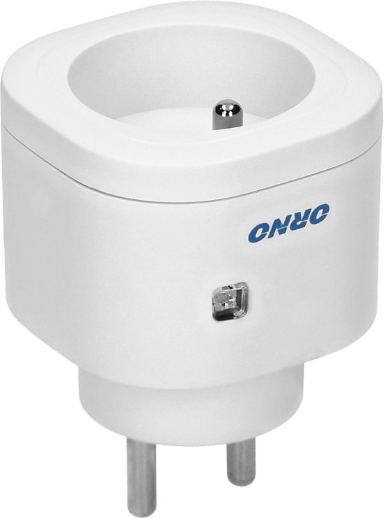 Schakelaar met afstandsbediening - Stopcontact 2x Schuko max. afstand 30 meter - Schakelset voor binnen max. 3000 Watt - Wit