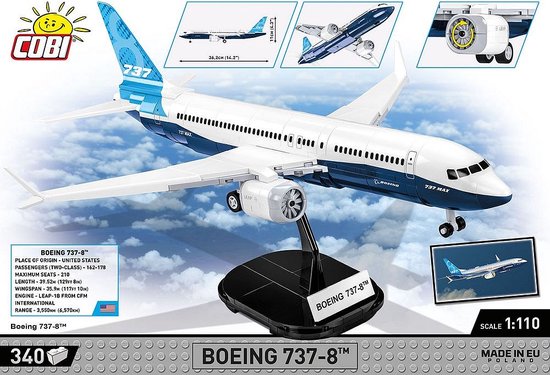 Cobi Boeing 737-8