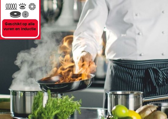Klausberg 7322 pannenset – 15 delig – Gesmeed Aluminium – Alle warmtebronnen