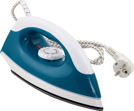 Esperanza TRAVEL IRON SMOOTHER Droogstrijken Antikleefstrijkzool 1200 W Blauw, Wit
