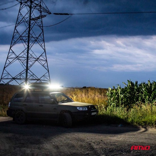 AMiO Krachtige LED Werklamp AWL29 160LED 650x74 540W COMBO 9-36V Verstraler Spot Robuust Offroad