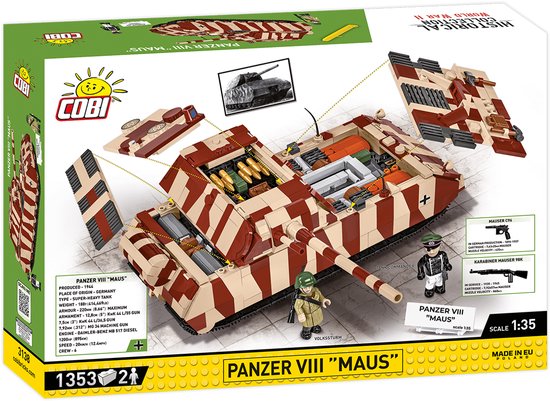 COBI 3138 Panzer VIII Maus