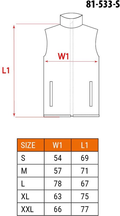 TWEEZIJDIGE BODYWARMER CAMO, MAAT M