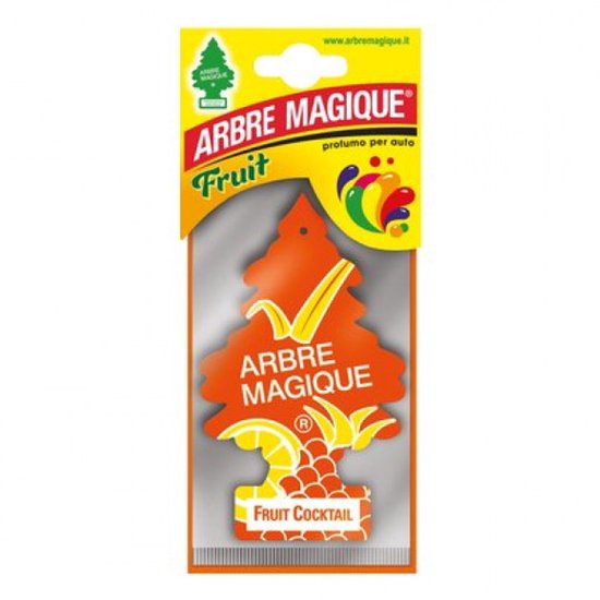 Wonderboom Luchtverfrisser Fruit Cocktail - auto geurtje - auto parfum - Arbre Magique