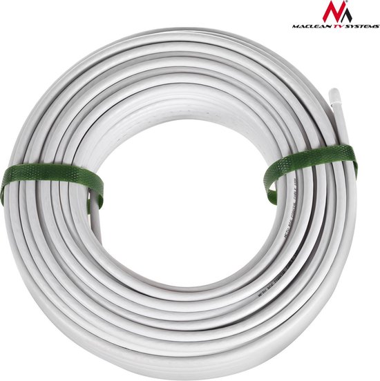 RG6 Coaxiale kabel 1.0CCS 50 m Maclean TV
