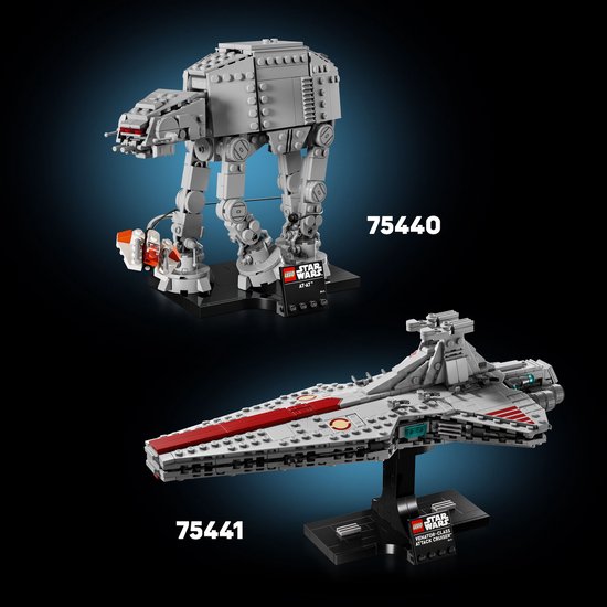 LEGO Star Wars Venator-Class Attack Cruiser - Bouwpakket voor Volwassenen en Decoratie - 75441