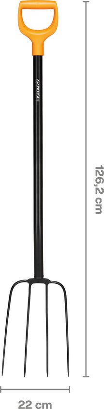 Fiskars Solid™ Mestvork - Compostvork - Tuinvork - 126 cm