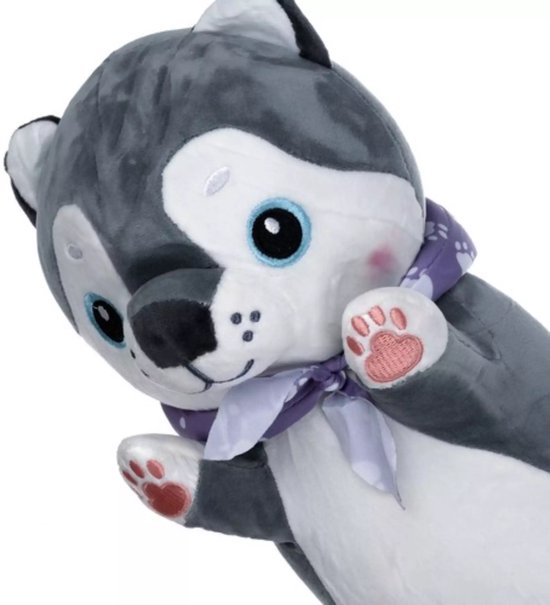 Kruzzel Lange Knuffelbeer - 70 cm - Zacht & Veilig - Perfect als Kussen en Knuffelspeelgoed