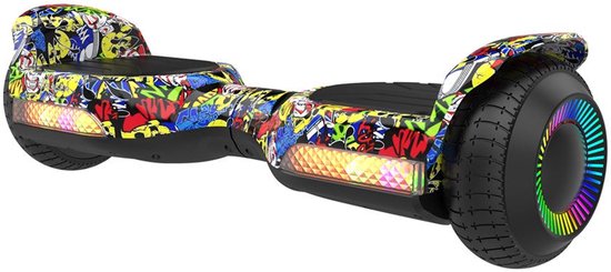 Rebel Cruiser Joy - Elektrische Hoverboard - 6,5 inch - LED - Voor Kinderen en Volwassenen