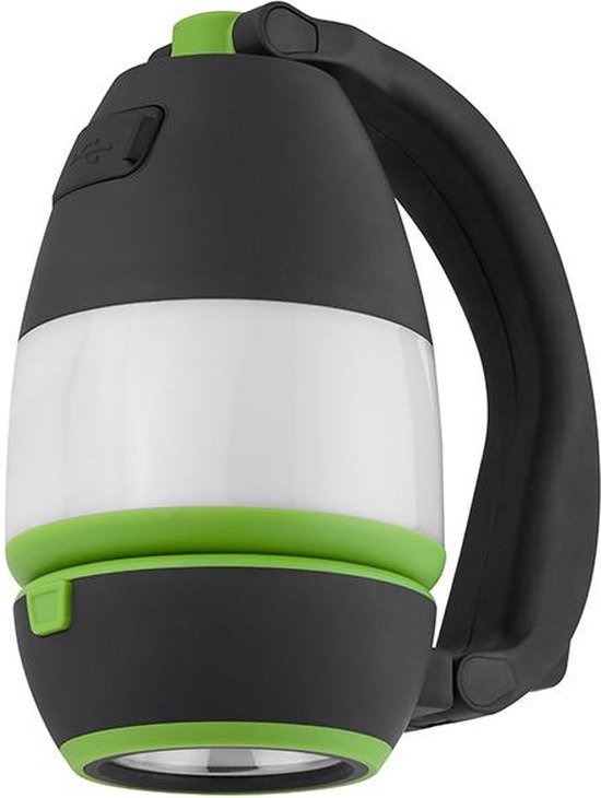 Tracer Flex 3-in-1 Multifunctionele Draagbare Campinglamp - Zaklamp - Tafellamp - Oplaadbare Powerbank lamp 1500 mAh - Outdoor Verlichting - Camping Accessoire