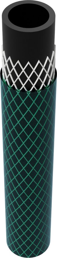 Vartco Light - 3-Ply Tuinslang 1/2" 50m | Besproeiing flexibele | Polyester kruis vlecht UV-bestendig 25 Bar