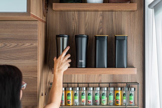 Teesa Serie - Thermische Koffiebeker - 500ml - Roestvrij Staal - Stijlvol en Handig