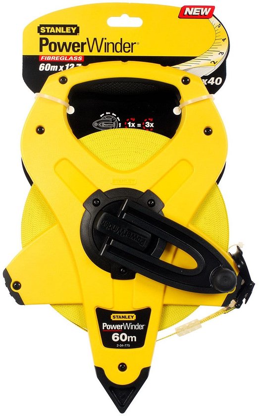 STANLEY Landmeter Powerwinder 60m - 12.7mm