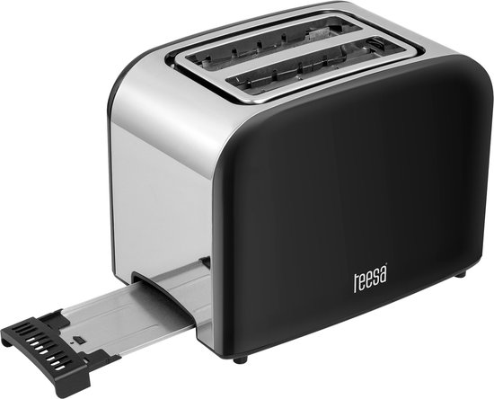 Teesa TSA3300 - Broodrooster, 850 Watt, roestvrijstaal