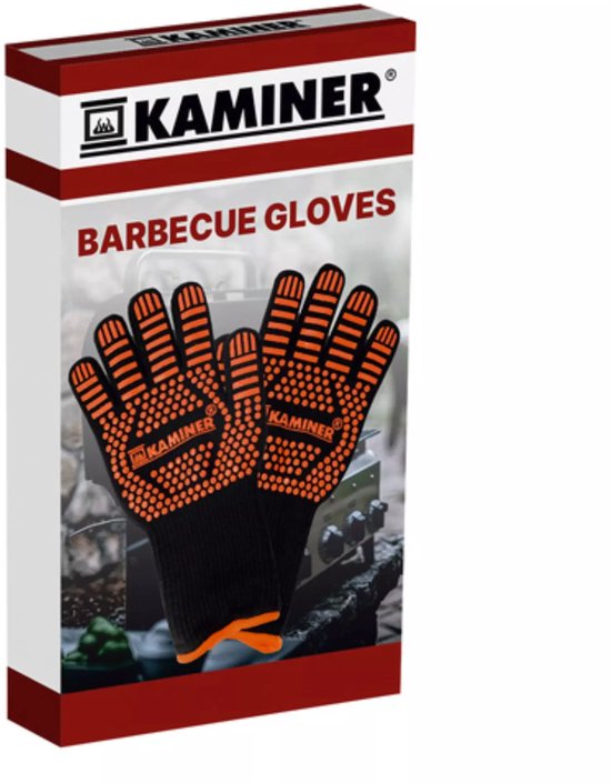 Kaminer BBQ-handschoenen – Hittebestendig & Antislip – Voor Grill & Oven