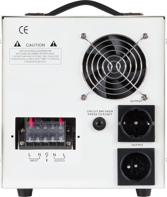 Kemot SHB-3000 - Automatische Spanningsstabilisator - 230 V - Toroïdale Transformator