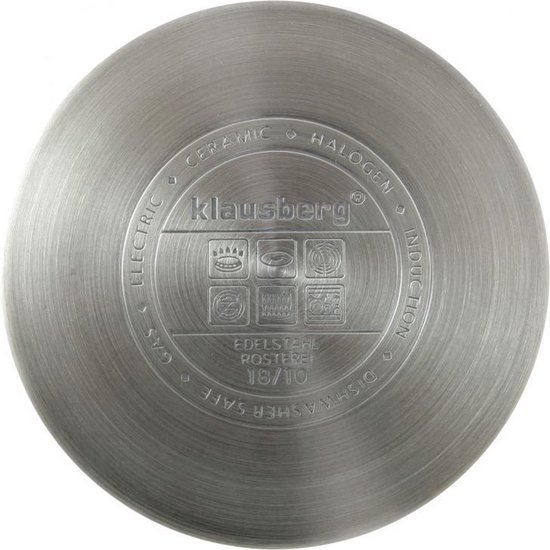 Klausberg 7215 pannenset – 9 delig – Prestige II - RVS – Alle warmtebronnen