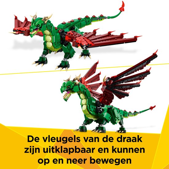 LEGO Creator 3in1 Middeleeuwse draak - 31161
