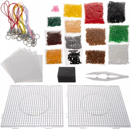 Kruzzel Strijkkralen Set - 6000 Stuks - Creatief en Educatief Speelplezier