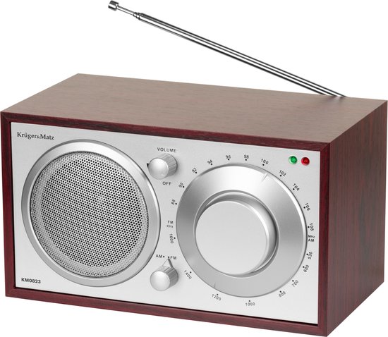 Krüger&Matz KM 823 - Keukenradio - AM/FM - Sterke Luidspreker - 3,5 mm AUX