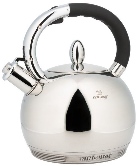 Kinghoff 3777 - Fluitketel - RVS - 3.0 liter