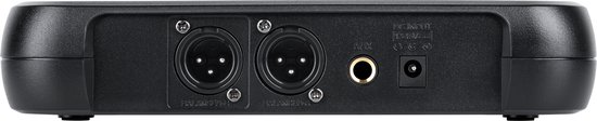 Azusa WR-358LD - Draadloze VHF Microfoon - 2 Kanalen - Hand- en Clipmicrofoon