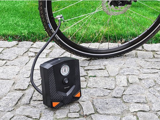 Tracer compressor, voor auto, motor, fiets, bal, 120W, 8 bar, RES-03ML