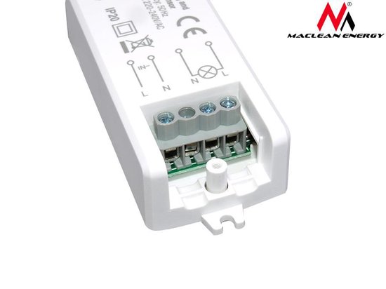 Bewegingsmelder PIR Sensor Aan/Uit Deursensor Maclean