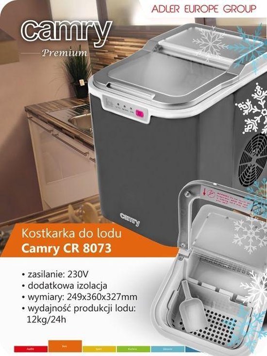Camry CR 8073 - Ijsblokjesmachine