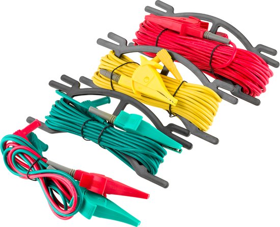 UNI-T UT-L35 Serie - Kabelset voor UT522 - Veiligheidscategorie CAT III 1000V - Stroom tot 10A