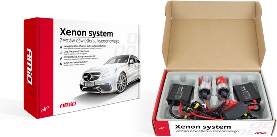 Xenon kit type slim H7M (metal) 6000K