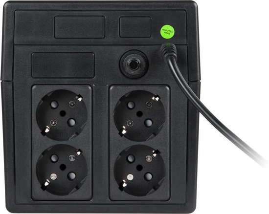 Rebel Micropower Serie - UPS Noodstroomvoorziening - 1000VA - 600W - Snelle Omschakeling