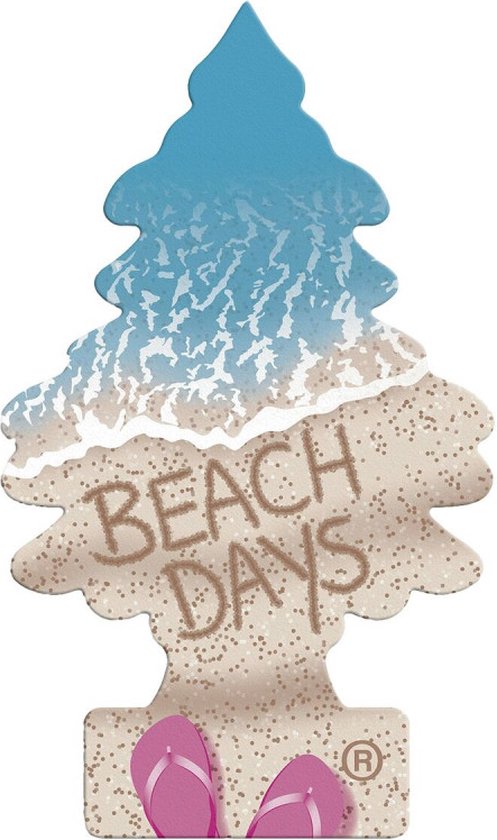 Wonderboom luchtverfrisser Beach Days - voor in de auto - muskus en bloemen