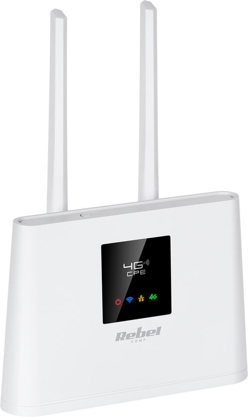 Rebel RB-702 Serie - 4G LTE Router - SIM Kaart - Externe Antennes - 10 Gebruikers
