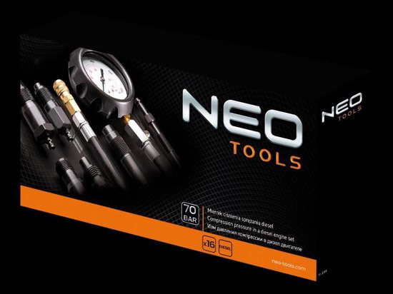 NEO dieselpersdrukmeterset diesel uitvoering