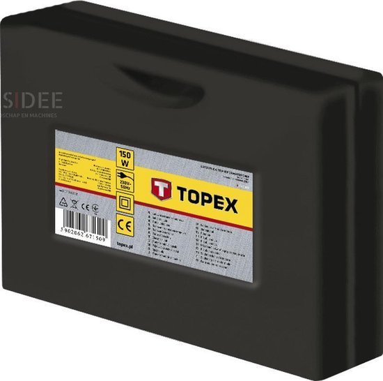 TOPEX soldeerpistool 150w incl soldeer