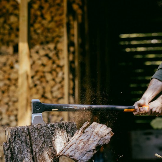 Fiskars X-serie X36 Kloofbijl - Handbijl - Bijl - Hakbijl voor Hout - L