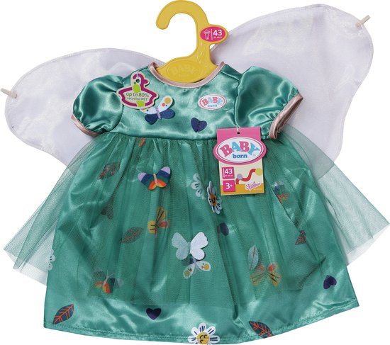 BABY born - Fairy Dress - Met Vleugels - 43 cm
