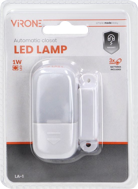 Magnetische LED lamp 3 x LR44