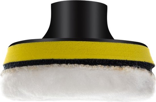 Xtrobb Polijstspons - 12x stuks - D80 mm - polijsten/waxen - 3000 tpm