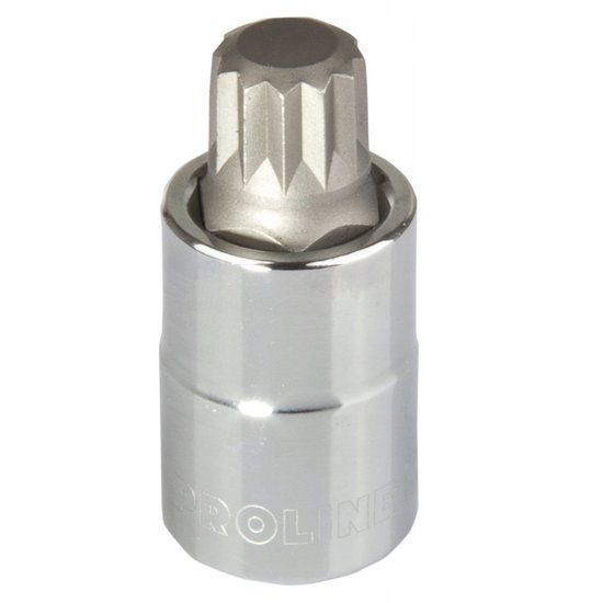 Proline Bitdoppen 1/2" M6 Spline 100mm