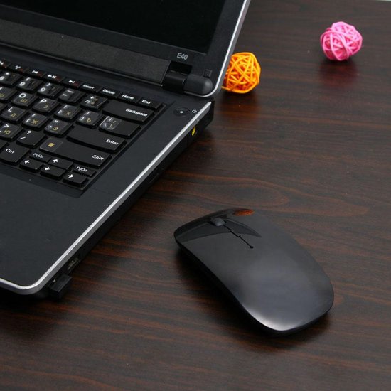 Ontdek de Toekomst van Mobiliteit: SLIM Draadloze Optische Muis voor Laptops - Elegantie en Functionaliteit in één!