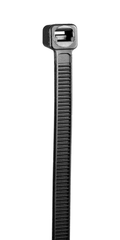 Kabelbinders / Tie-rips 4,8 x 200 mm ZWART, 75 stuks